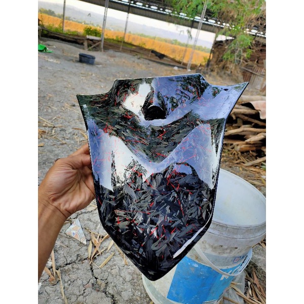 ORIGINAL DASI ALLNEW AEROX CARBON KEVLAR FORGED TERMURAHH