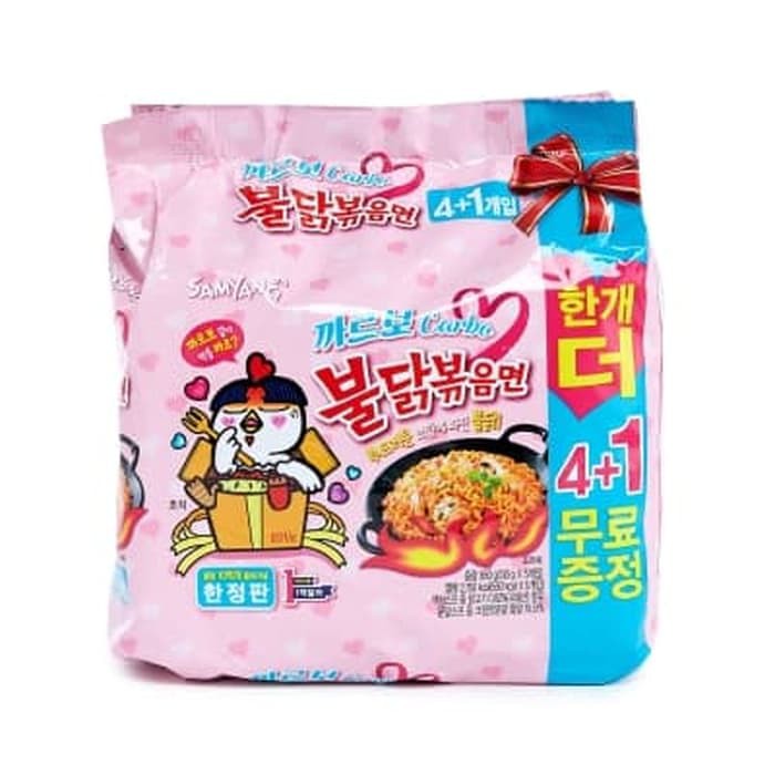 

#HANDCARRY Samyang Hot Chicken Carbonara 130g X 5s - UFOHCR2142