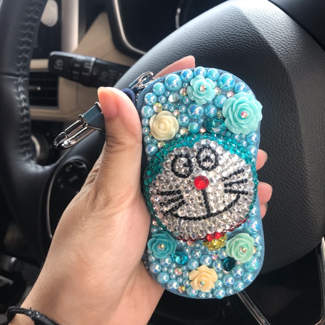 Dompet kunci mobil kunci motor dompet import doraemon blink