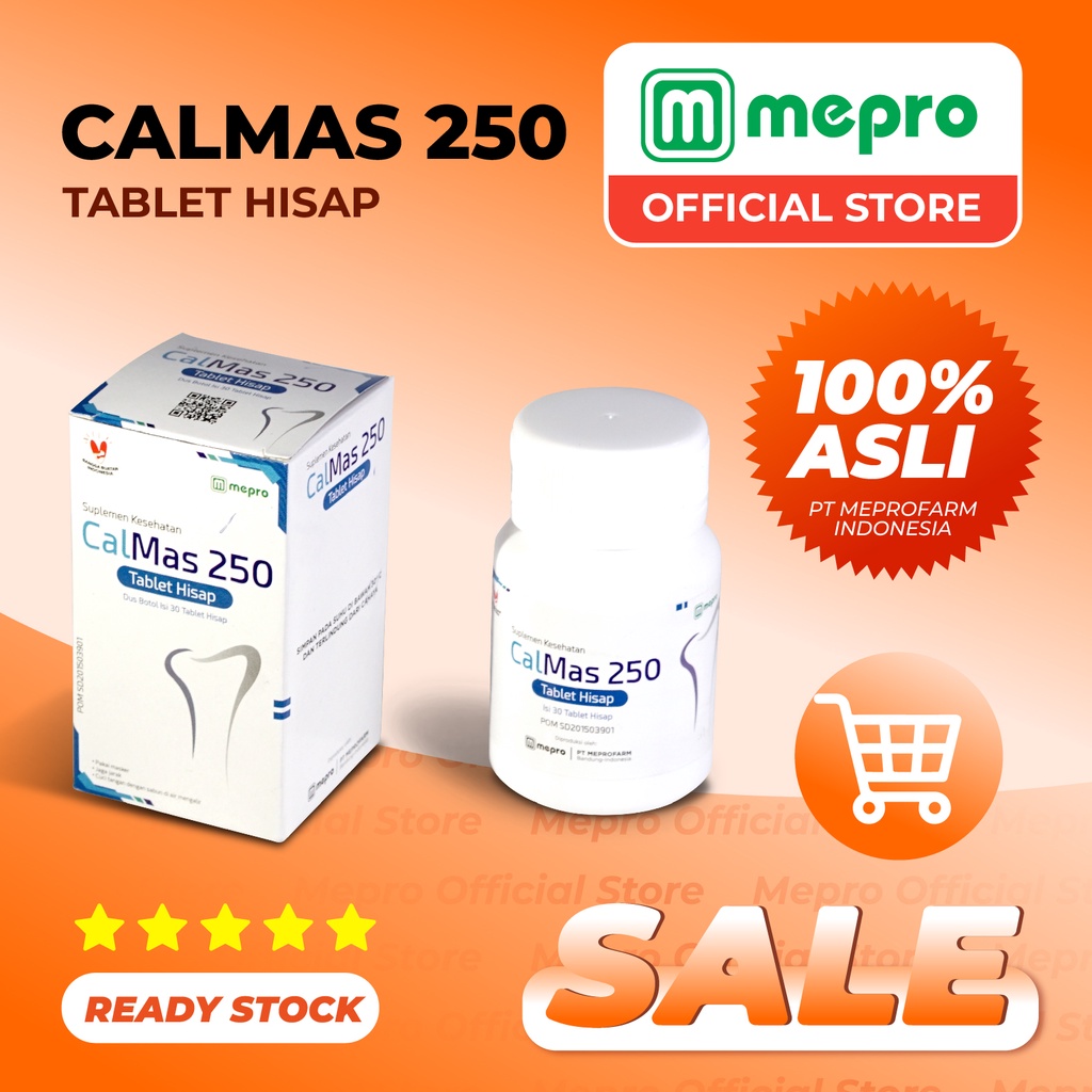 CalMas 250 Tablet Hisap