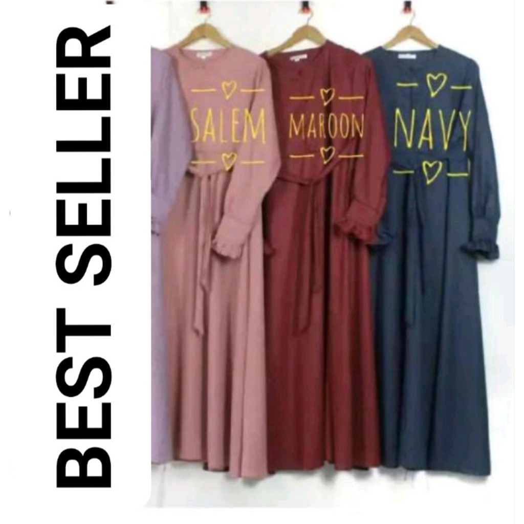 Ns FC Najibah Gamis Syar'i asdf  MEDINA MAXI PREMIUM/GAMIS SYARÍ  MEDINA SYARÍ GAMIS HIJAB TRENDY
