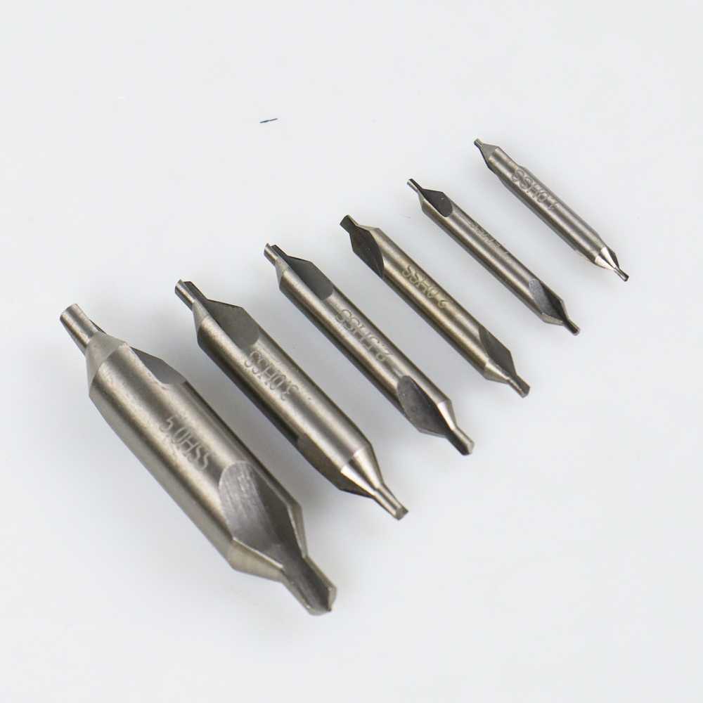 TD-DFA Taffware Mata Bor Center Drill Bits Set Precision Countersinks 6 PCS