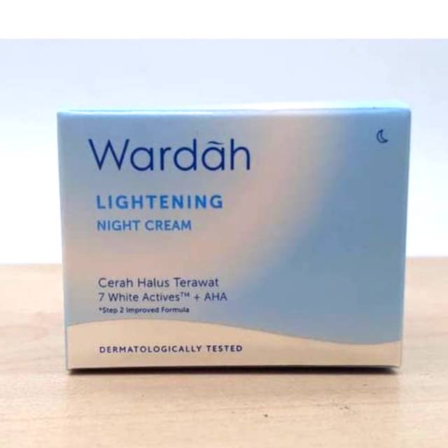 Wardah lightening night cream