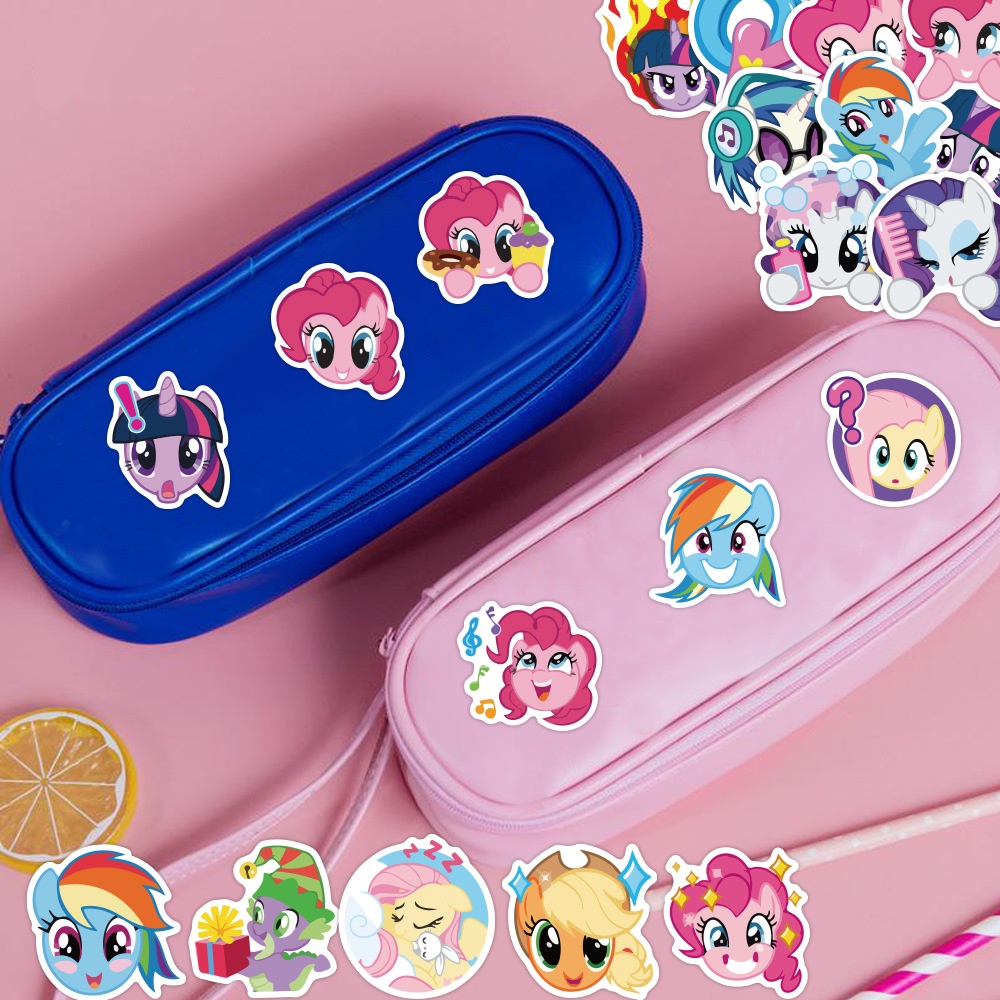 Little Pony stiker My Little Pony: persahabatan Adalah Sihir stiker kartun jurnal bahan phone case C