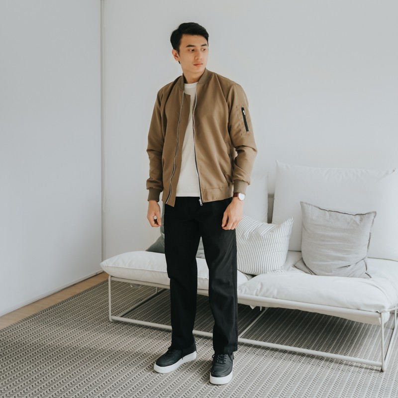 Radwah Man - Bomber Jacket Olive - Jaket Pria