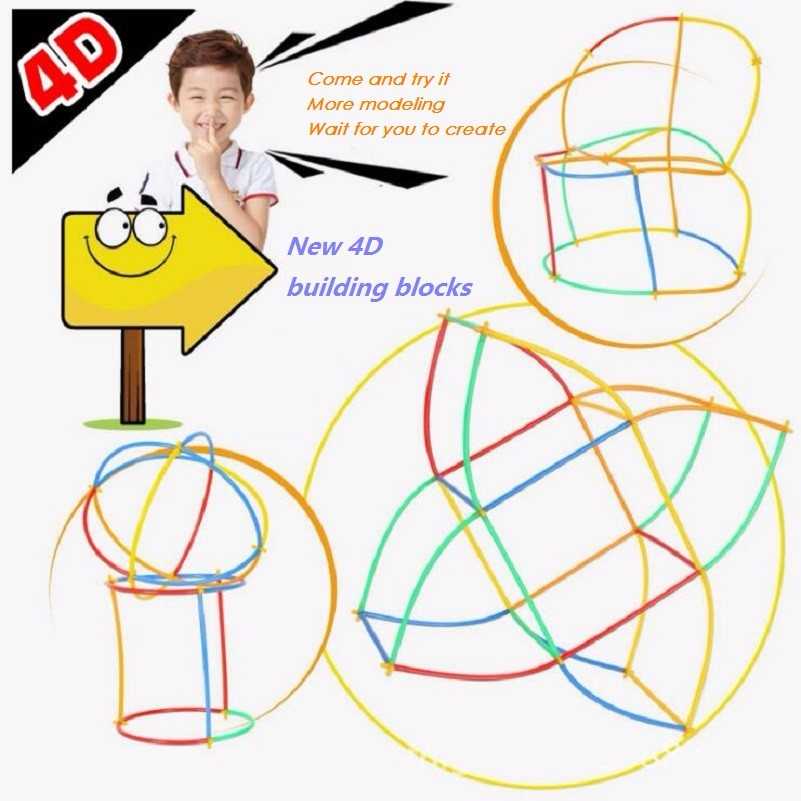 Mainan Kreativitas Bangunan 4D - 88003
