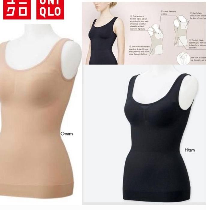 (HARGA SPESIAL) UNIQLO BODY SHAPER SLEVELESS CAMISOL