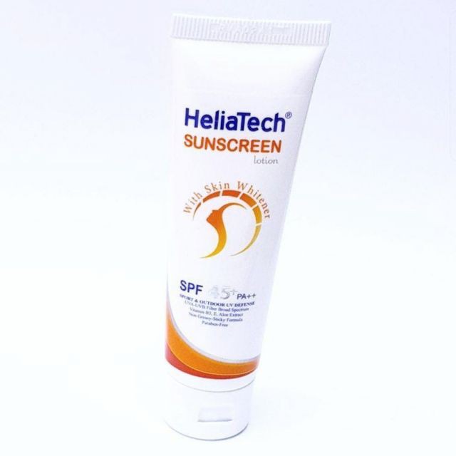 Parasol HELIATEC Sunscreen SPF 45 PA ++ Lotion 30 ml ORIGINAL-BPOM