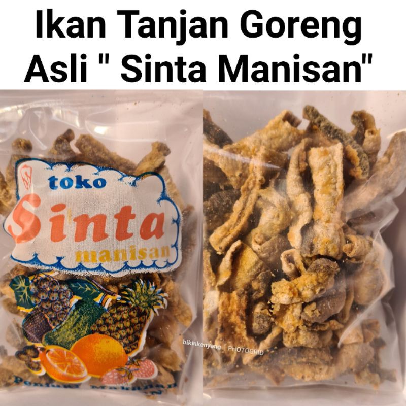 

Ikan Tanjan Goreng Asli "Sinta Manisan" Berat - 100 Gram Khas Cirebon