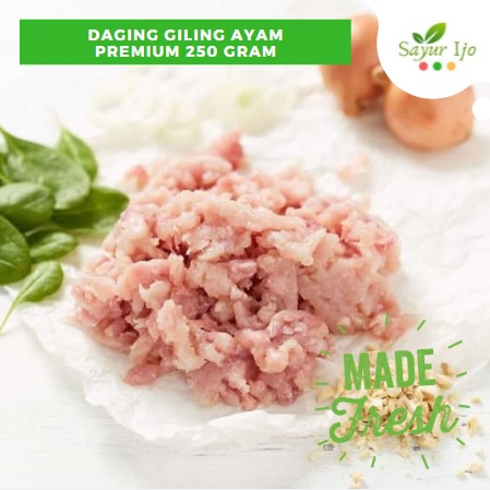 

Daging Giling / Cincang Ayam 240 - 250 Gram / Pack Fresh Minced Chicken Premium Daging Beku Segar