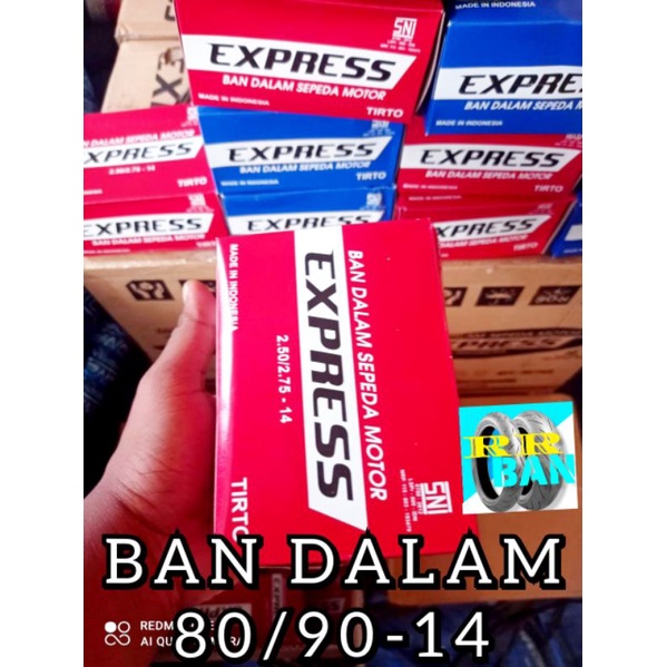 ban dalam motor metic 80/90-14 ban dalam 80/90-14 ban dalam express ban honda beat mio vario