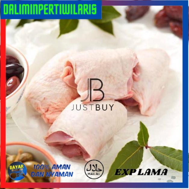 

✨BISA BAYAR DI TEMPAT✨ Fillet paha ayam kulit / boneless paha ayam skin on TERMURAH [Kode 1|Kode
