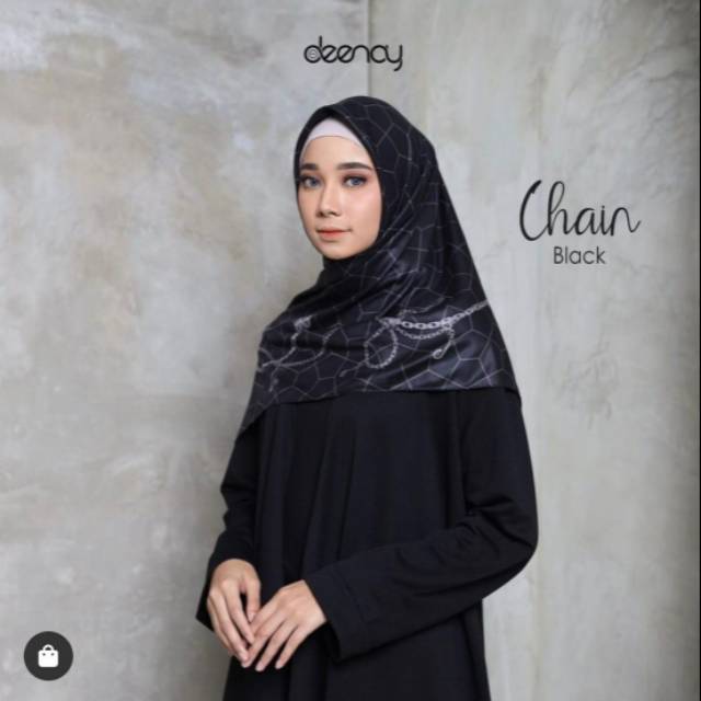 HIJAB DEENAY CHAIN BLACK