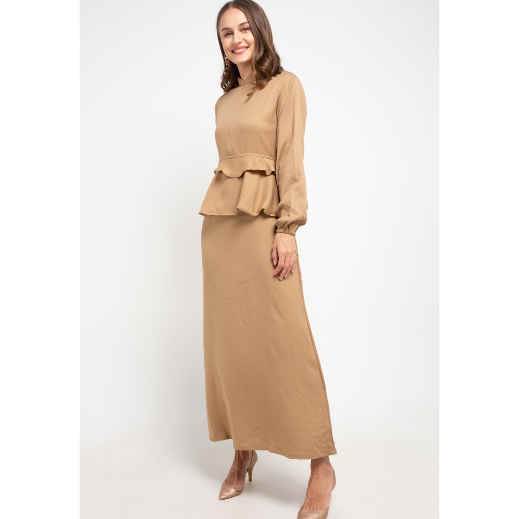 Hazelnut - Osaka Dress - Mocca