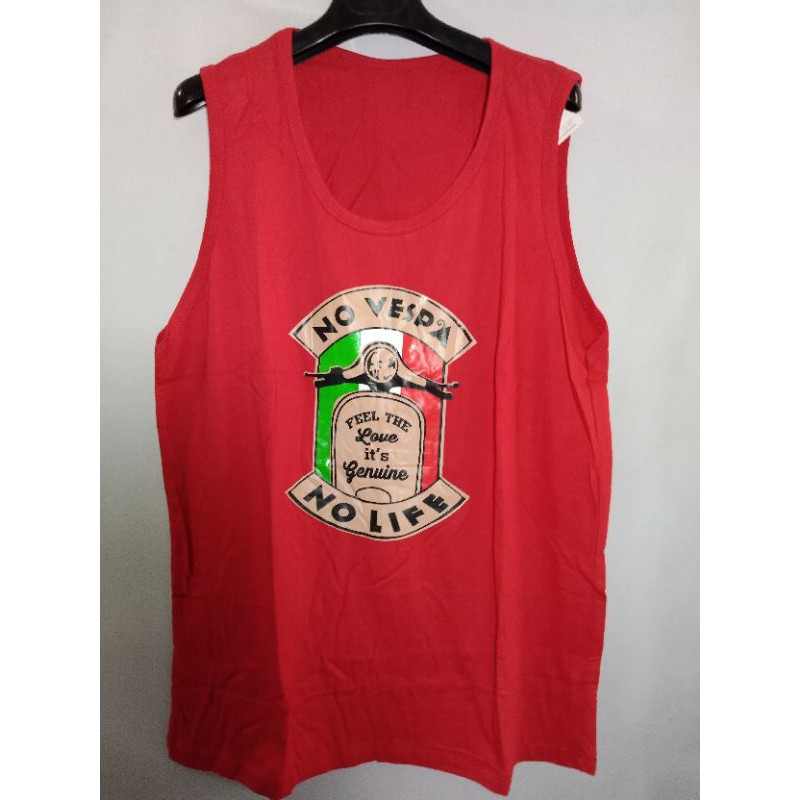 Kaos XXL singlet buntung lekbong gym pria