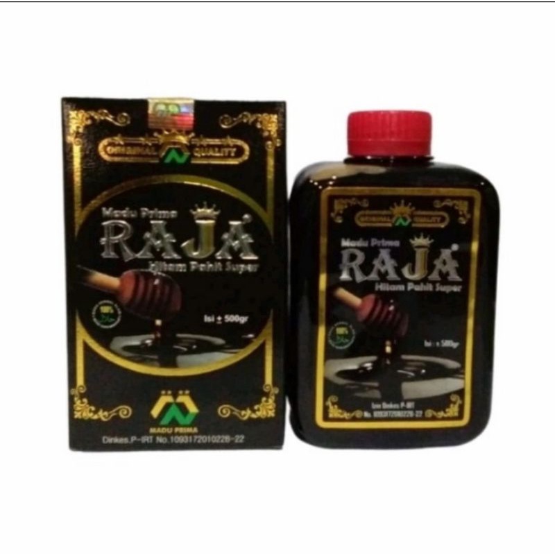 

Madu Prima Raja Hitam Pahit Super 500 gram 500 gr