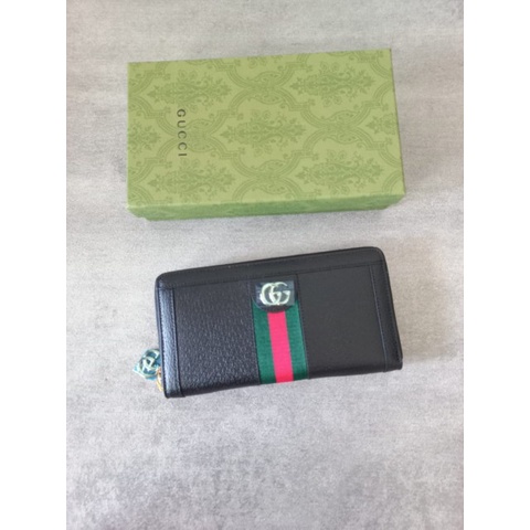 DOMPET WANITA GUCCI OPHIDIA ZIP AROUND WALLET ORIGINAL