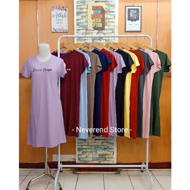 Dress Lemone spandex / Daster lemone / Dress lemone