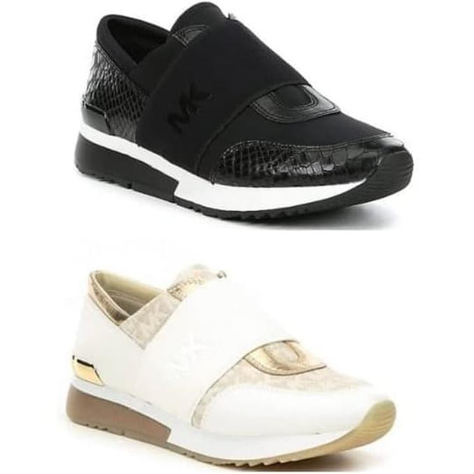 Kualitas Terbaik Mk sneaker black sz 9 women shoes MURAH