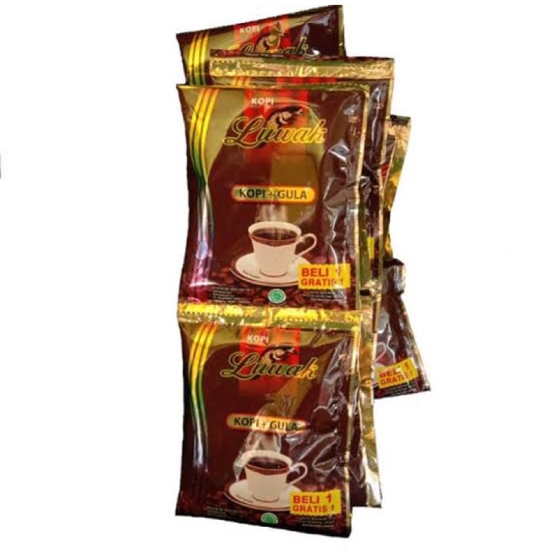 Luwak Hitam BONUS isi 16 pcs x 25 gr