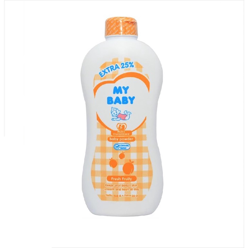 My Baby Powder Extra Bedak Bayi 150g + 38g - Bedak Tabur Bayi