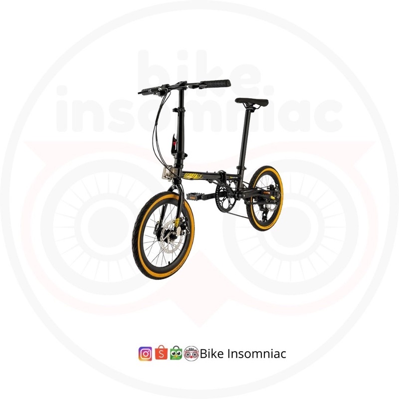 FULL BIKE ELEMENT TROY 16” 8SP E-STEEL BLACK 2022