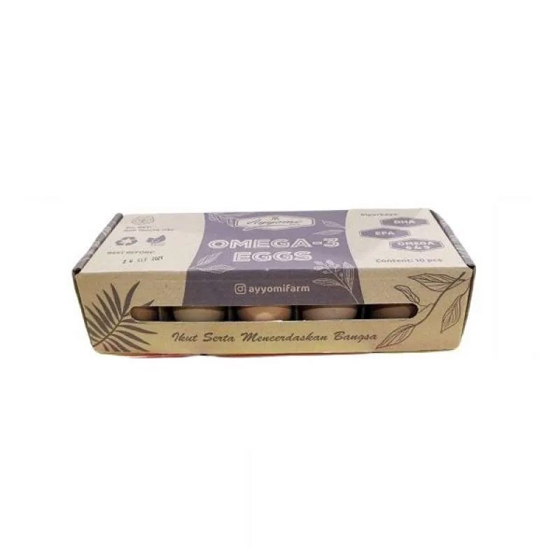 

Ayyomi Farm, Telur Omega 3 (10 pc)