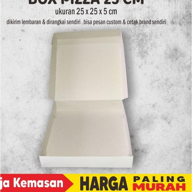 ✸ BOX PIZZA, DUS PIZZA, KARDUS PIZZA, PIZZA BOX UKURAN 25CM ➯