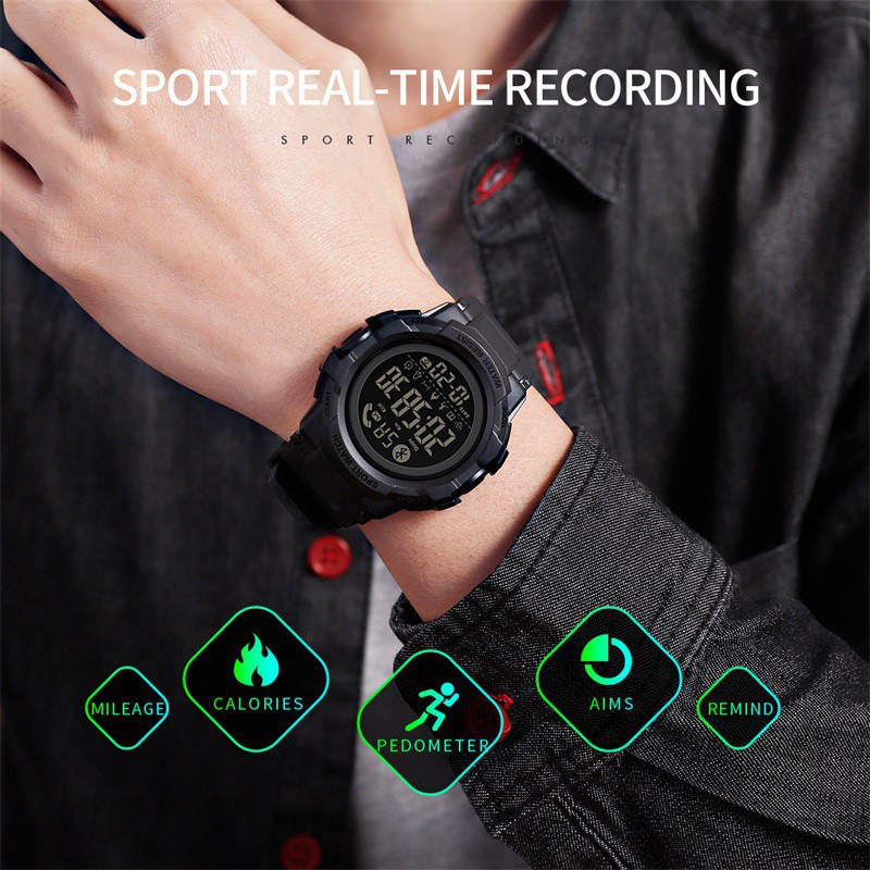 Jam Tangan Pria SKMEI 1501 Original Jam Tangan Pria Smart Watch Bluetooth