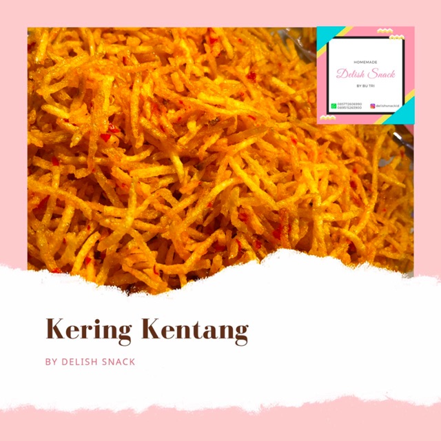 

Kering kentang/keripik kentang pedas manis