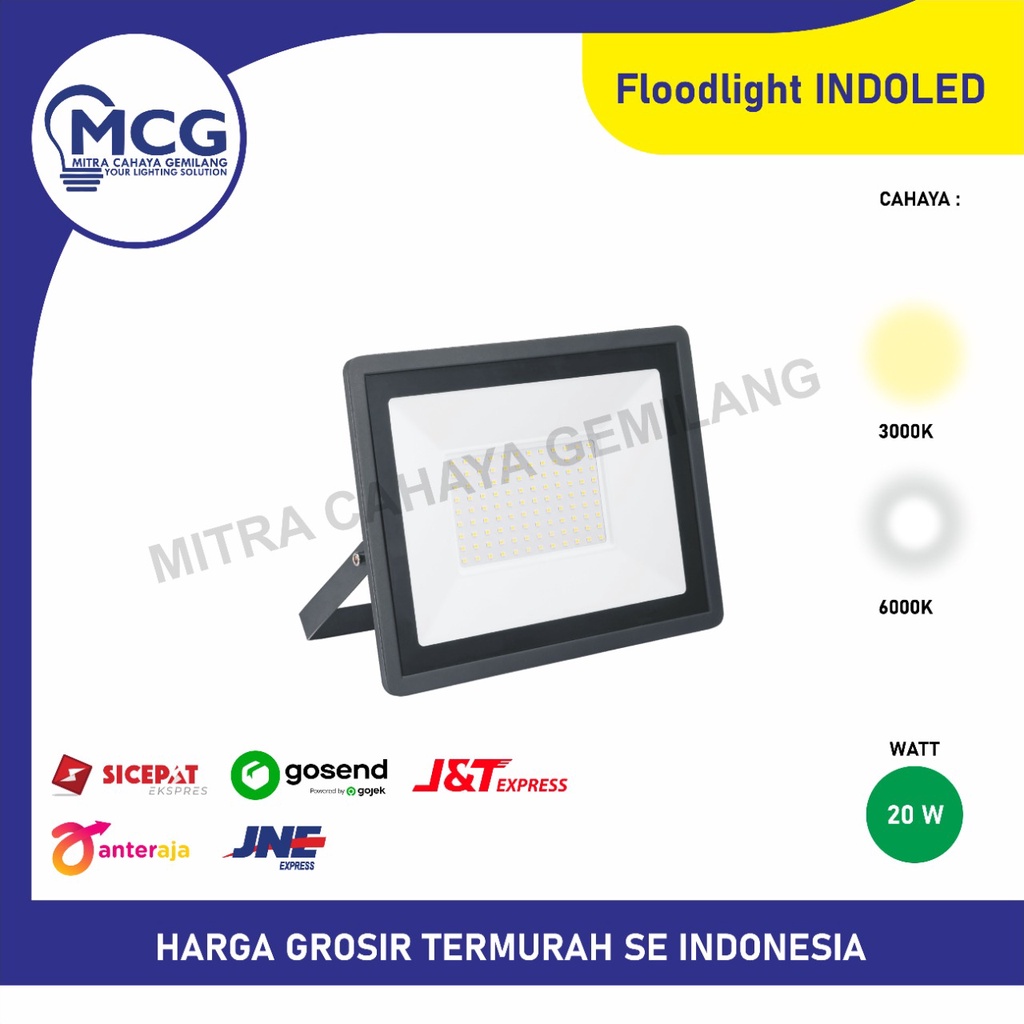 Lampu Sorot Lampu Tembak LED 20W LED Flood Light 20 W Tembak Outdoor 20 Watt