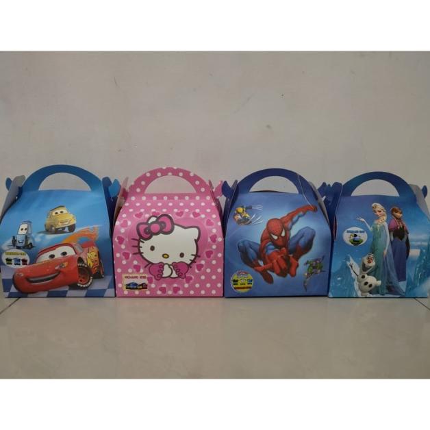 Kotak Snack / Tempat Snack Ulang Tahun Anak Anak