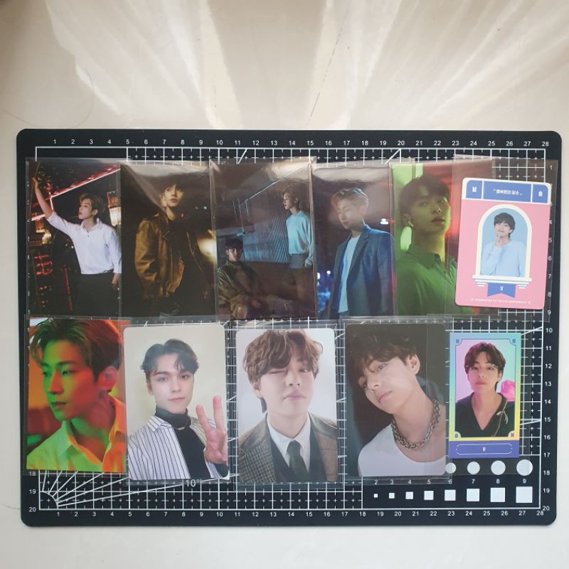 [ READY STOCK ] Photocard bittersweet minwon, festa dday calendar taehyung, sg21 vernon