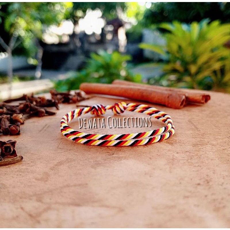 Yellow Regae Bracelet/Gelang Caturdatu Khas Bali