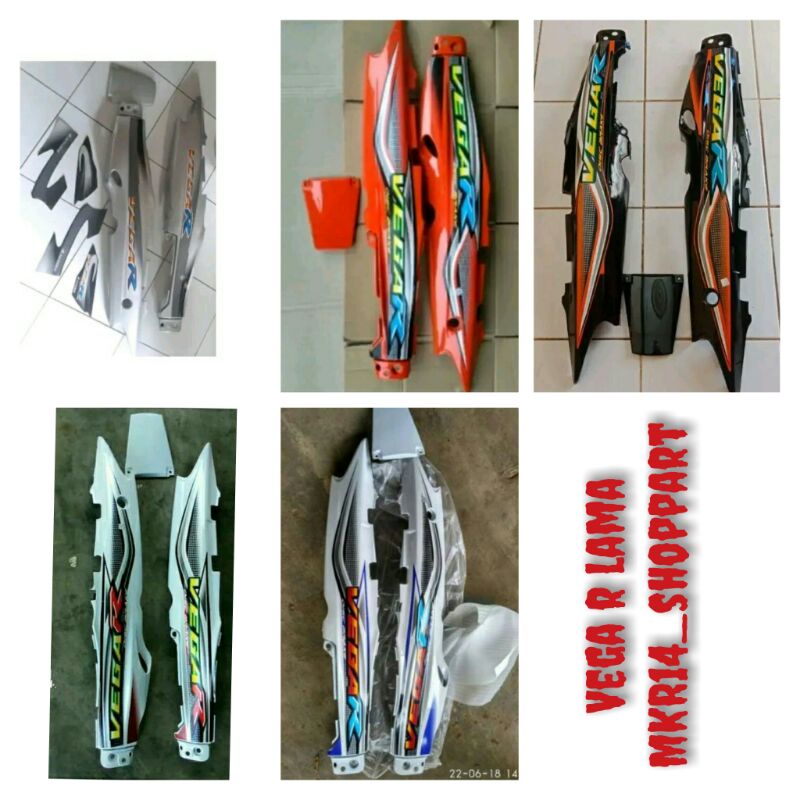 body kanan kiri pet vega r lama cover body vega r lama