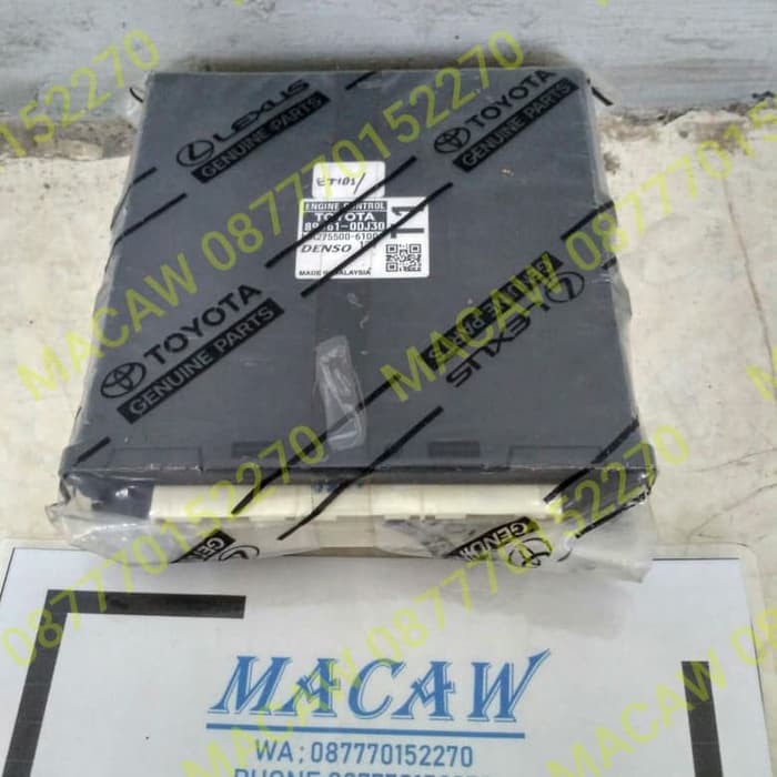 Komputer Computer Ecu Toyota Etios 89661-0DJ30 Original