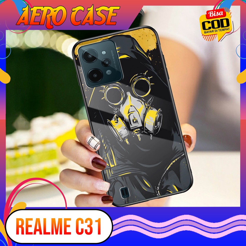 Case Realme C31 - Casing Realme C31 Terbaru 2021 AERO CASE [ MOTIF ANIME GK ] Silikon Realme C31 -  