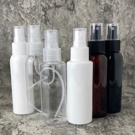 Botol Spray 100ml / Teball / Import / PET / Antis/ Facemist / Saffron