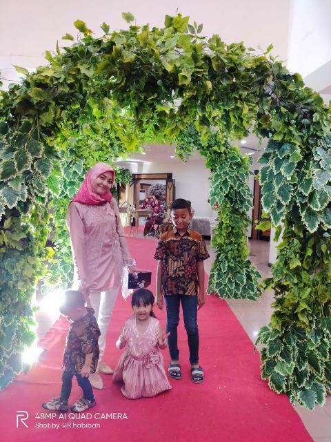 Couple Batik Ayah Ibu Anak Kids Fashion Usia 1-10 Tahun