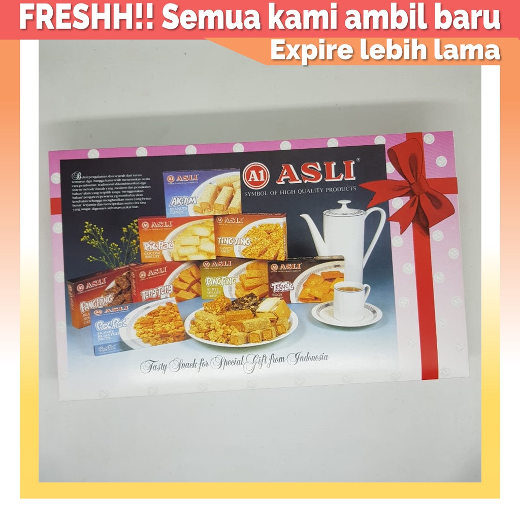 

Paket Gift Box A1 ASLI Medan 8 Varian oleh oleh khas Medan