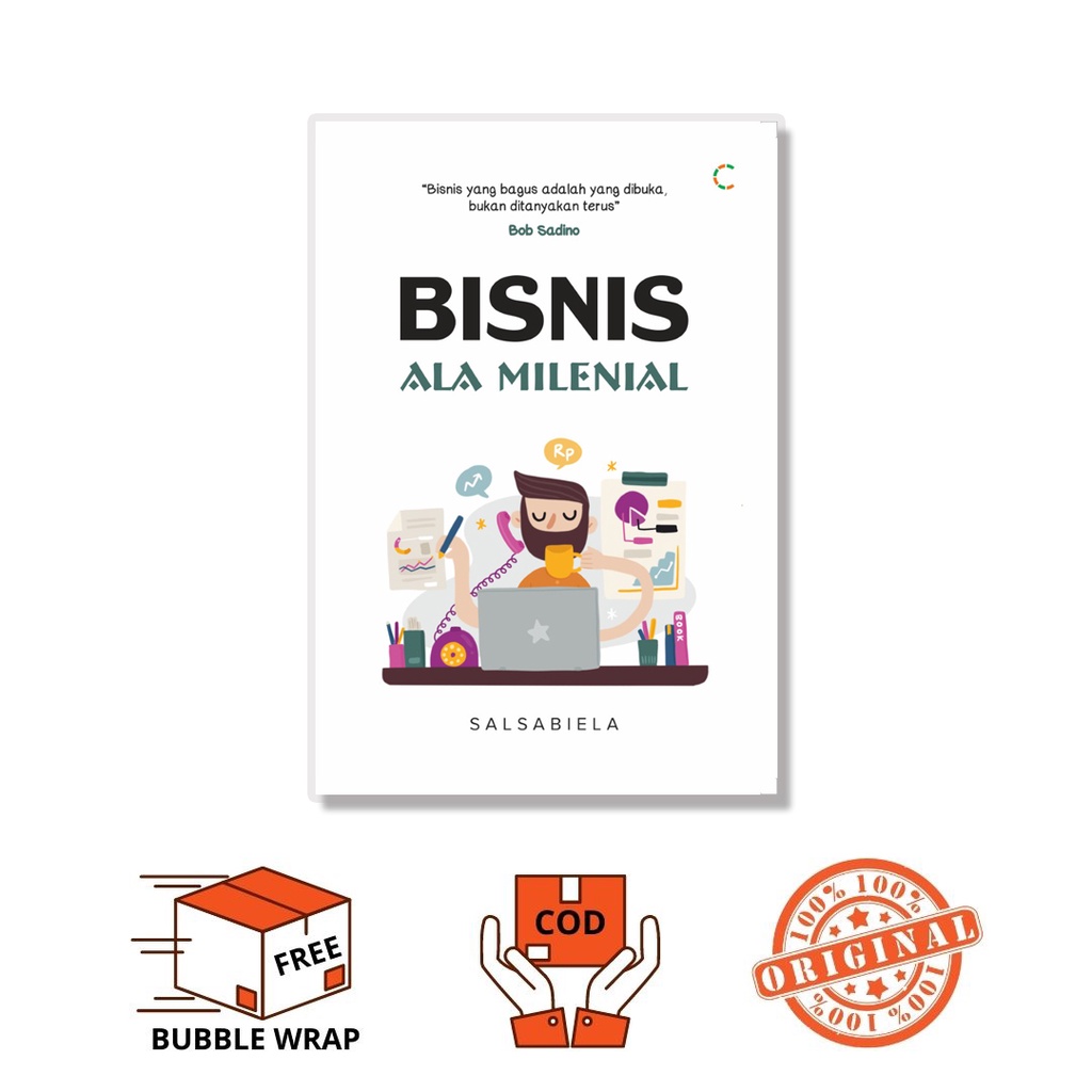 Jual Buku Bisnis Ala Milenial Recommended Cklik Media Shopee Indonesia