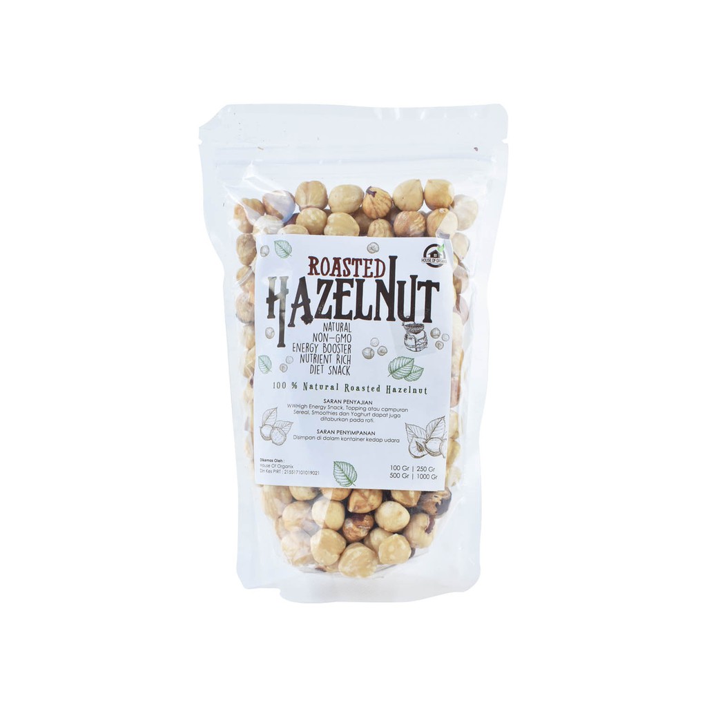Roasted Hazelnut ( Kacang Hazelnut Panggang ) - 250 gr