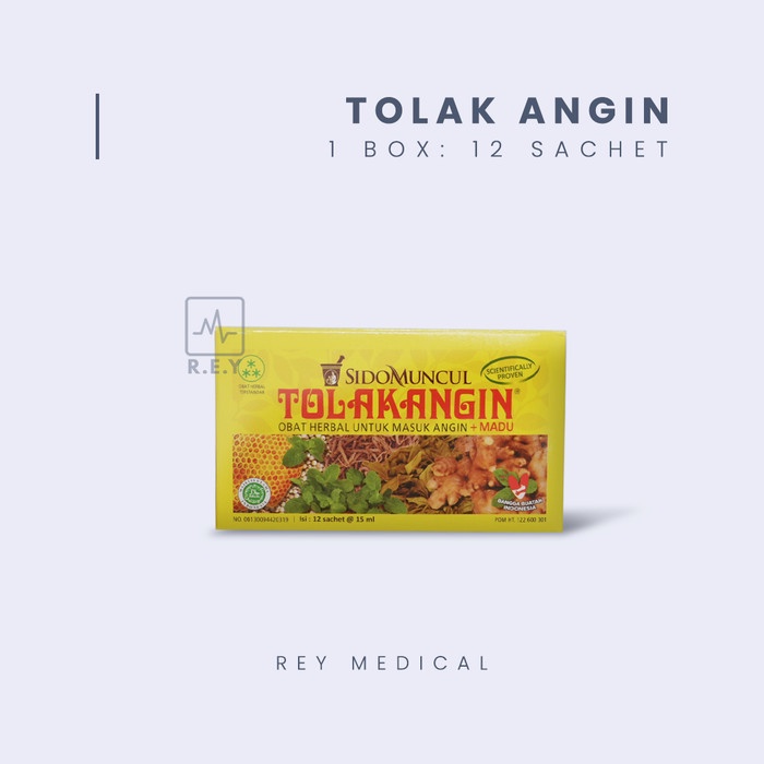 

Tolak Angin Cair 1 Box isi 12 Sachet (BERKUALITAS)