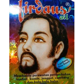 Firdaus Oil Original Obat Minyak Penumbuh Kumis Jambang Jenggot bulu halus