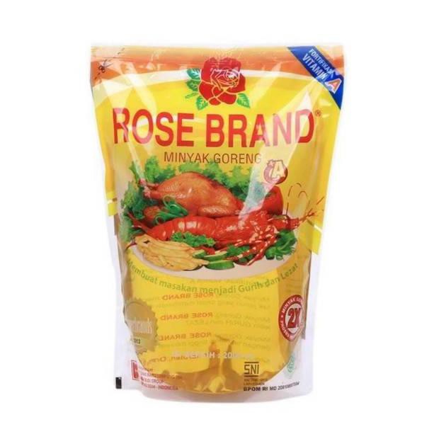 

L4angsung Kir1m|Rose Brand minyak goreng pouch 2000 ml |paling laris.,.,..!