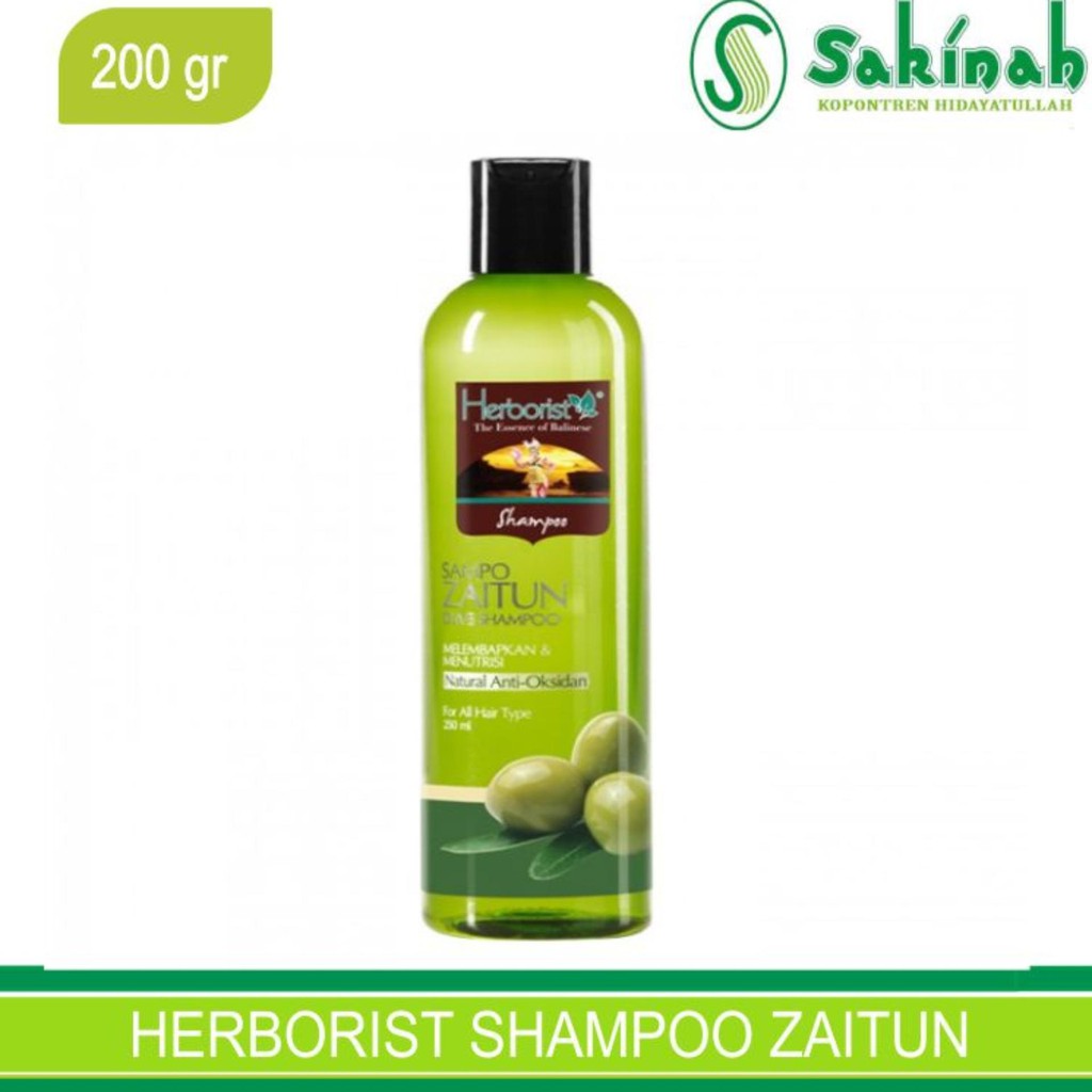 Herborist Shampoo Zaitun 200Ml Sampo Herbal