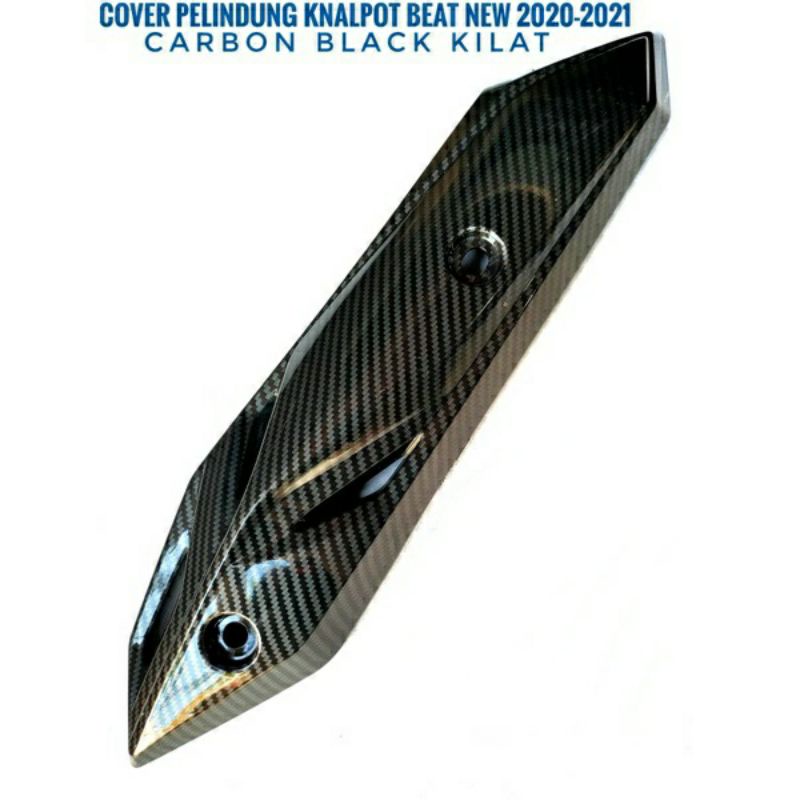 Cover tutup Knalpot Beat 2020-2021 Karbon
