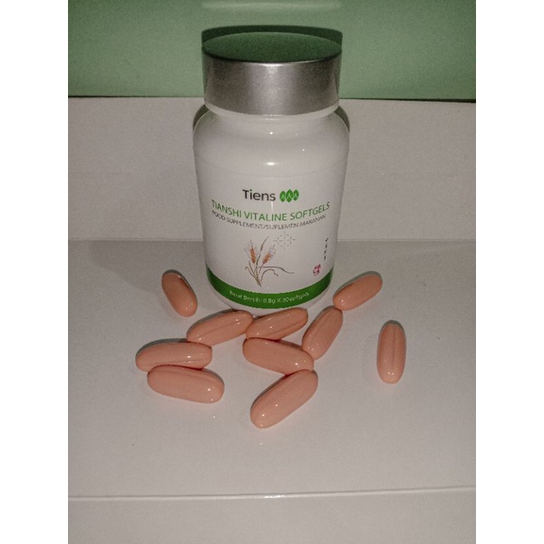 TIANSHI Vitaline Softgel TIENS 100% ori (Ecer) Pemutih Badan