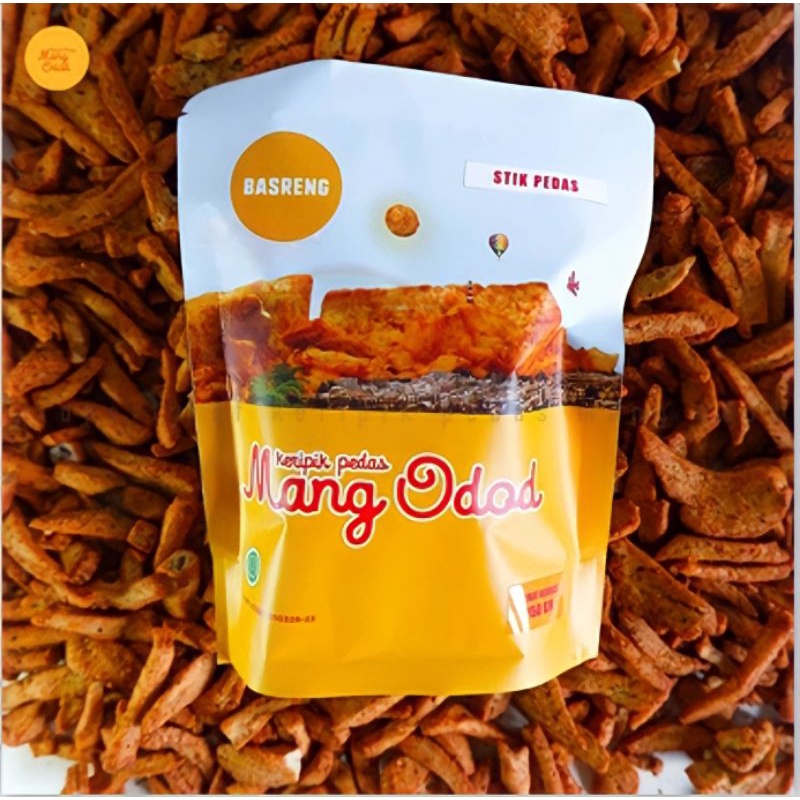 

Keripik Pedas Mang Odod Basreng Stick (Baso Goreng)