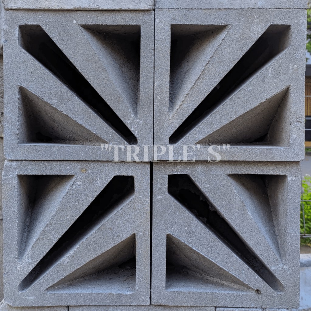 Loster Beton Kipas Lubang Angin Roster Dinding Loster Rumah Minimalis Roster Beton